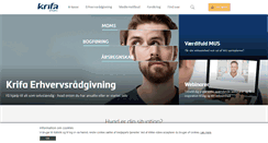 Desktop Screenshot of krifaerhverv.dk